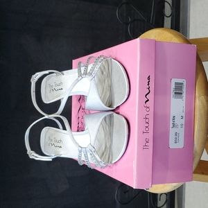 Nina Silver Dress Heels